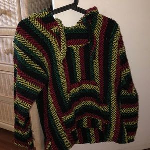 Baja Poncho sweatershirt